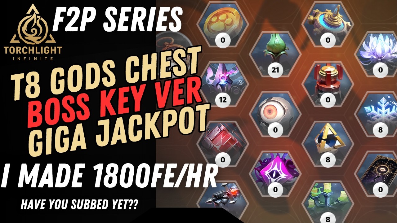 Torchlight Infinite SS11 // F2P Farm Series: God's Chest, Void Boss Invitations // TLI: Vorax