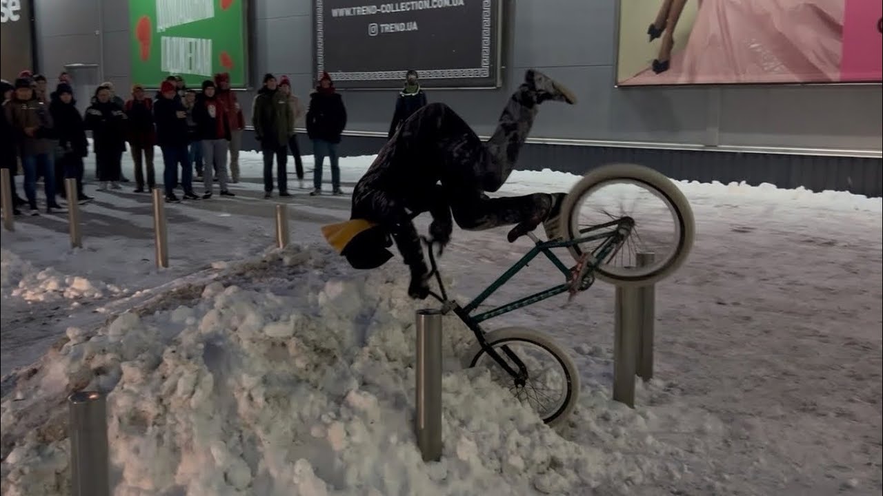 САЛЬТО НА BMX | ЯК ПРАВИЛЬНО КАТАТЬ ЗИМОЮ
