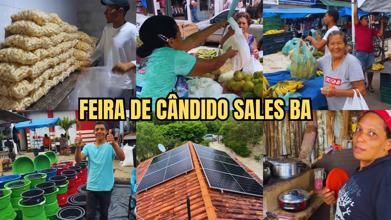 Feira de Cândido Sales, nossa barraca, realizei um sonho! 