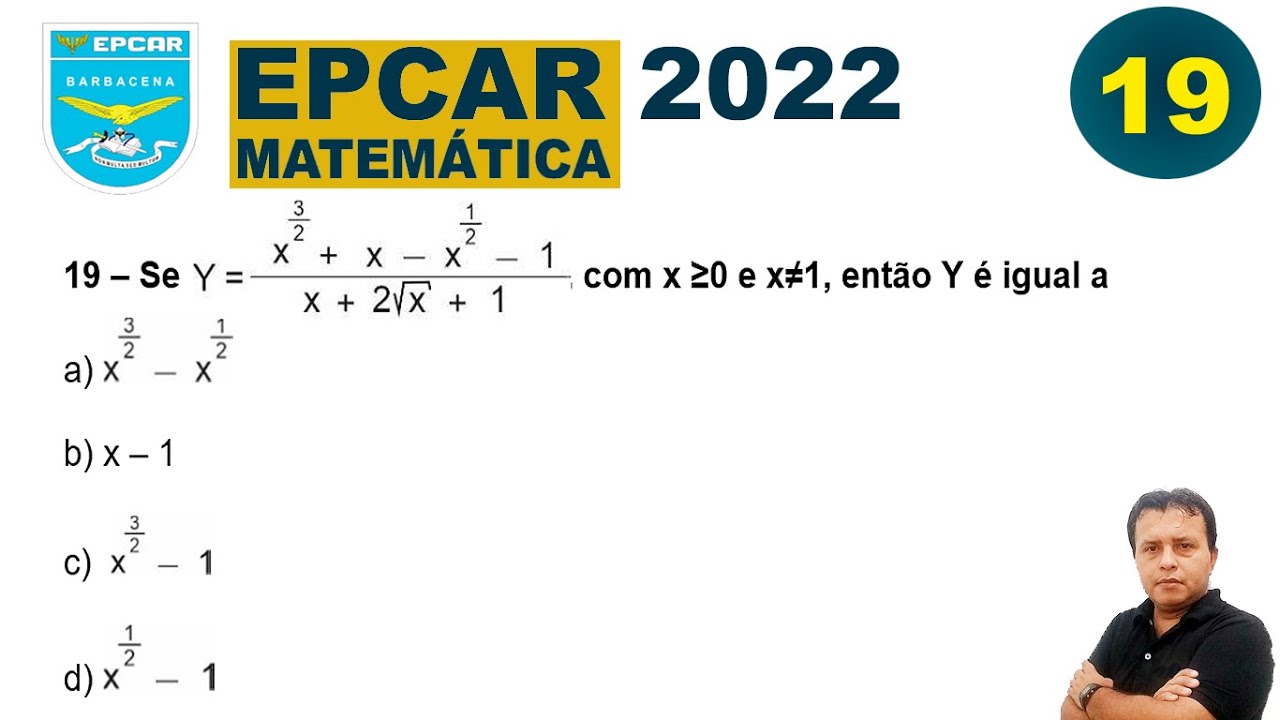 EPCAr 2022 - Matemática - Questão 19