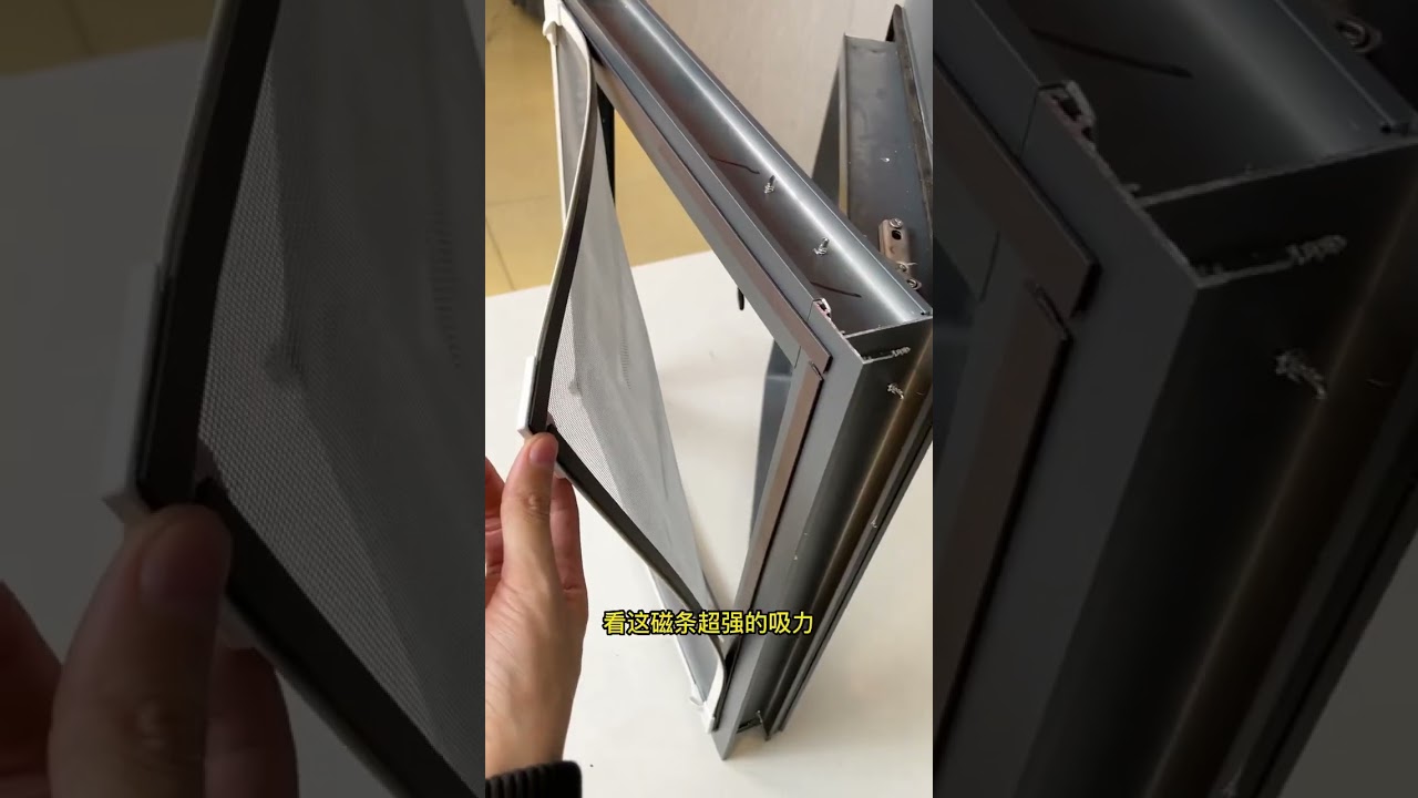 magnetic screen window #anti-mosquito screen window#magnetic suction screen#shorts