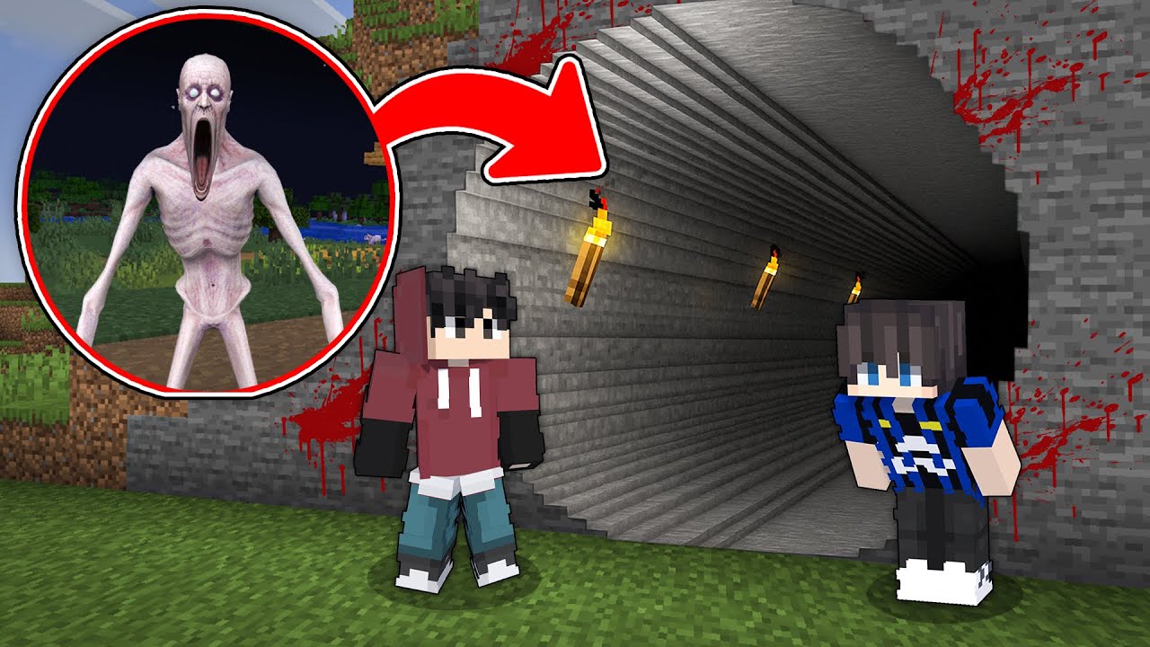 We FOUND The LONGEST SCARIEST SCP 096 Shy Guy TUNNEL In Minecraft!