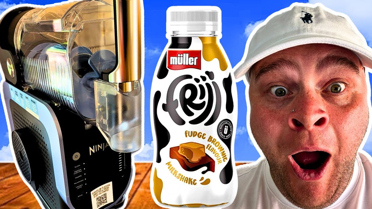 NINJA SLUSHI FRIJJ MILKSHAKE CREATION & REVIEW