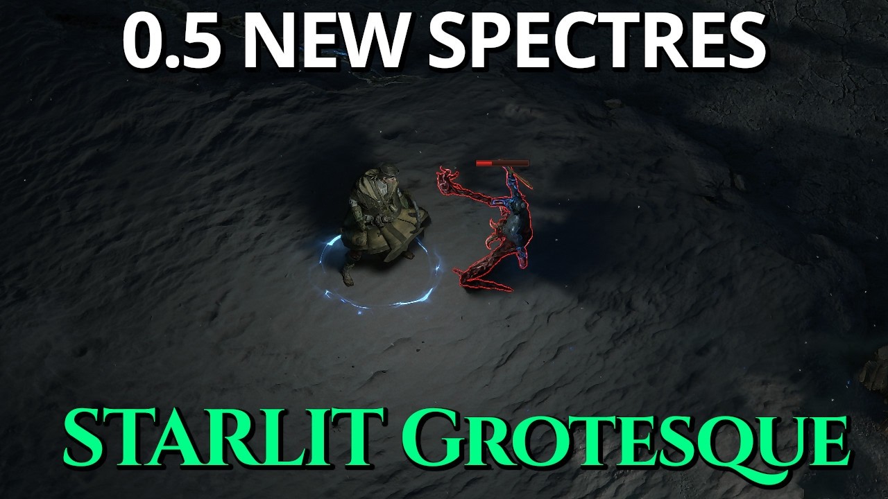 POE2 0.5 NEW Spectre - Starlit Grotesque in T15 Endgame