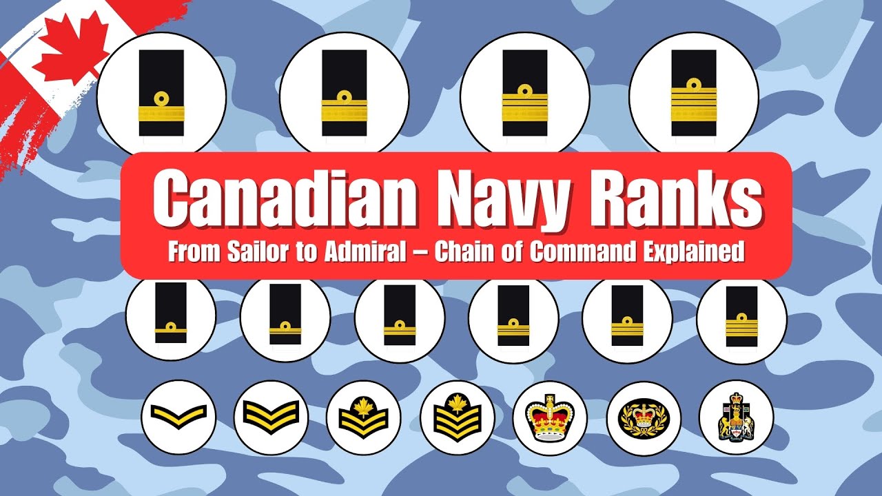 Canadian Navy Ranks ⚓ Chain of Command Explained&rdquo;