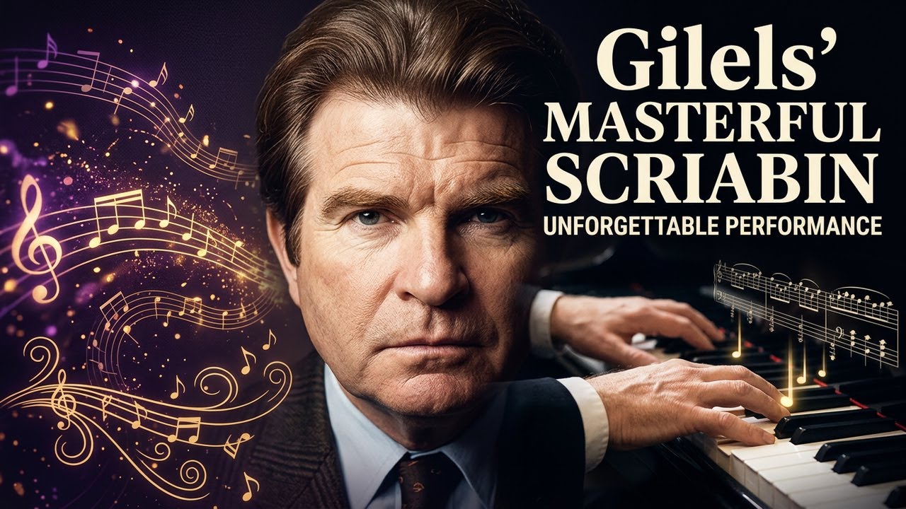 Emil Gilels - Scriabin's Dark Romantic Sonata No. 3 (Live, 1984)