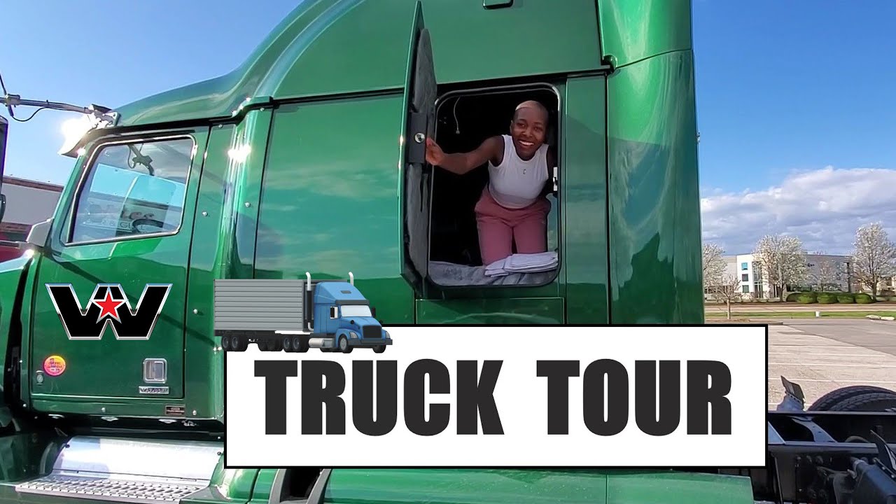 TRUCK TOUR! WHAT EXACTLY IS INSIDE OUR WESTERN STAR TRUCK?!? [MEET THE TRUCKERS- 2020]