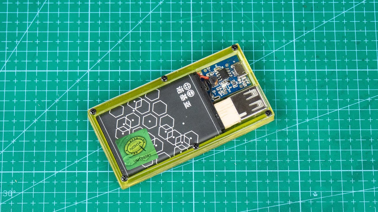 How to Make a Power Bank using old Mobile Phone Battery