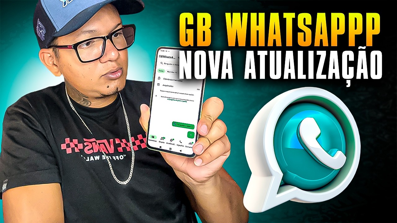 SAIUUU🔥NOVO WHATSAPP GB ATUALIZADO 2026!! Última atualização V25.95✅