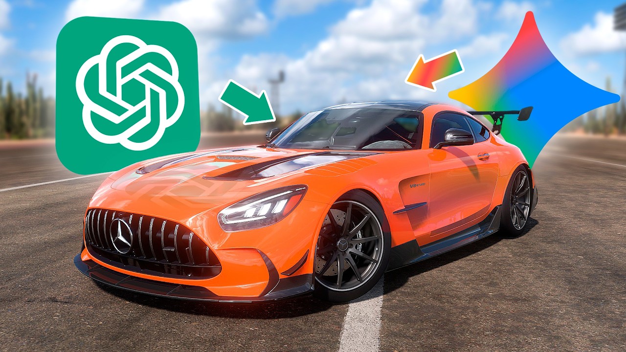 ChatGPT vs Gemini: QUAL IA TUNA MELHOR um CARRO no Forza Horizon 5?