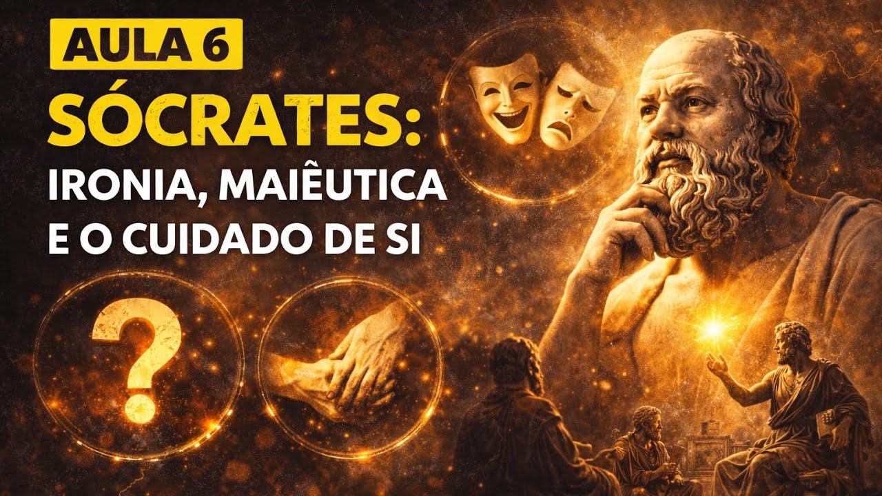 Aula 6 – Sócrates: ironia, maiêutica e o cuidado de si