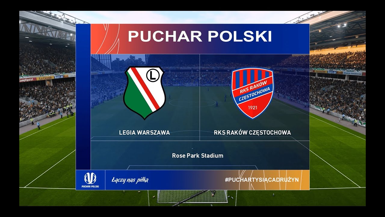 PES 21 Puchar Polski Scoreboard (Legia - Rakow)