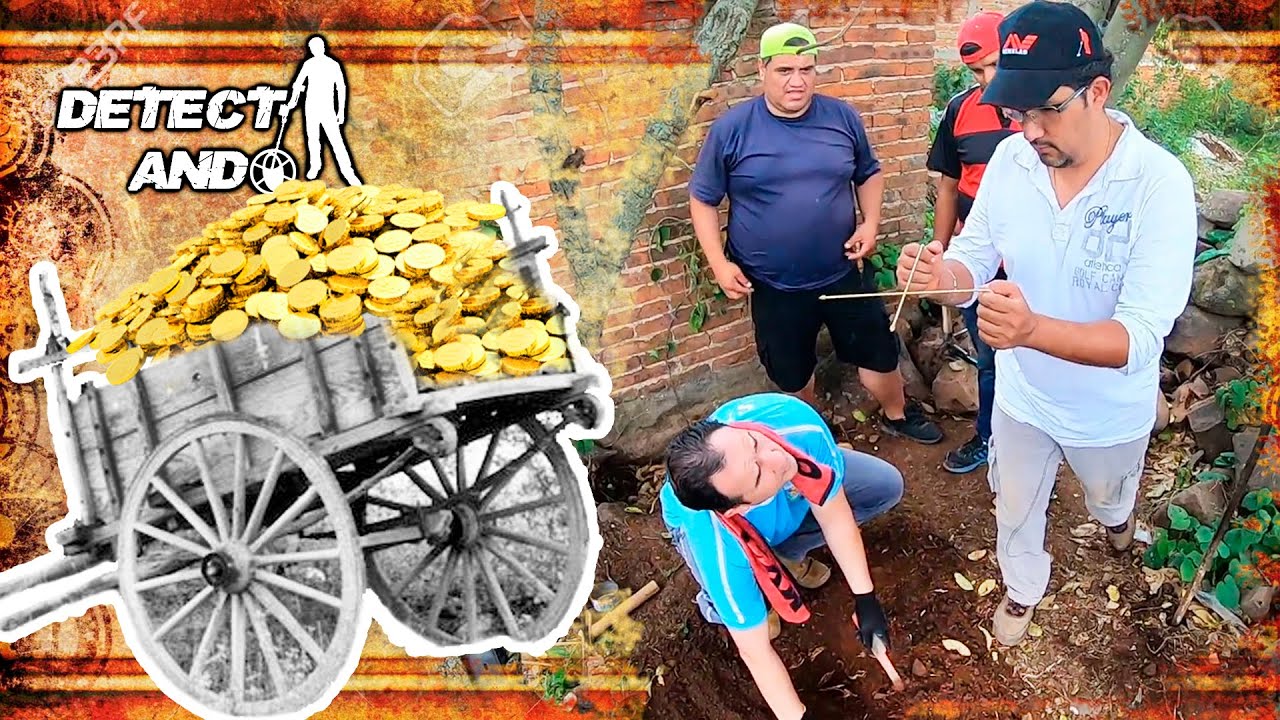 Detectando En Un Rancho Muy Antiguo La Leyenda de Las Carretas Con Oro