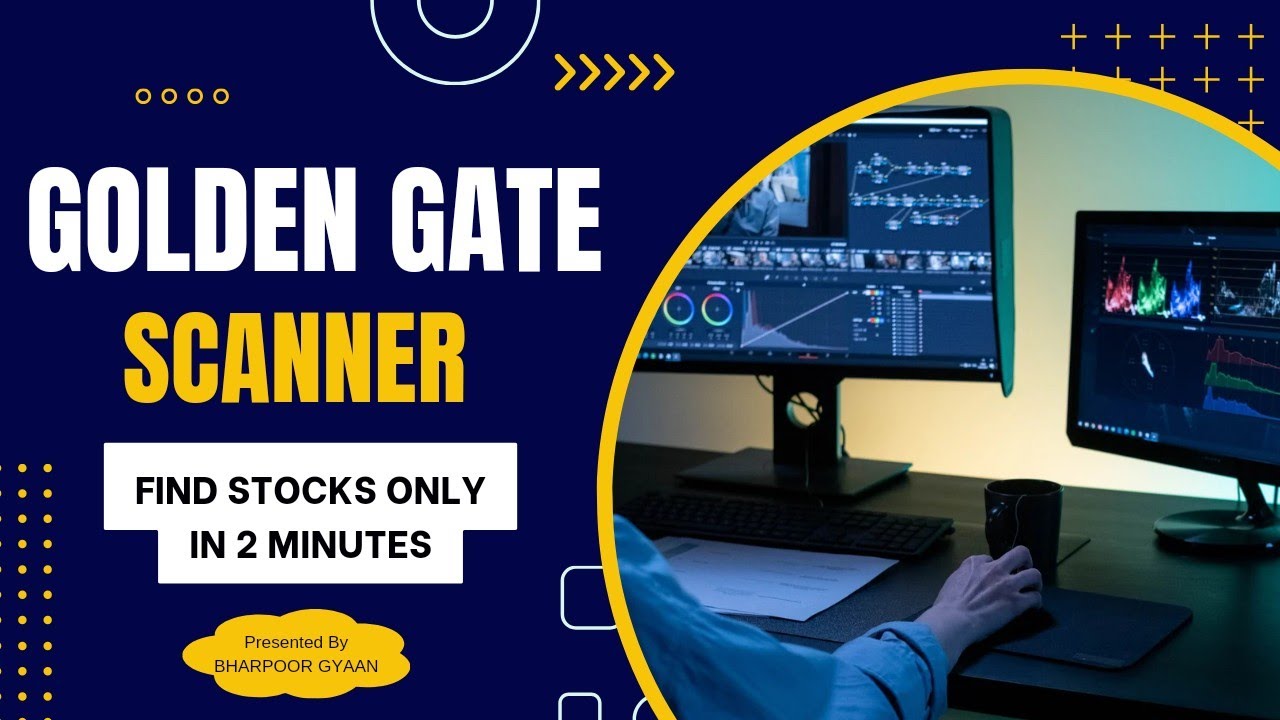 Golden Gate Screener. How to find Stocks in Golden Gate Strategy? Chartink Screener. Bharpoor Gyaan