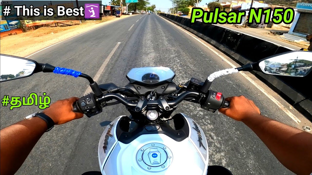 New Pulsar N150 ❤ | 2024 BS7 OBD2 E20|full Test ride review||Dual disc💥|Digital console|in தமிழ்