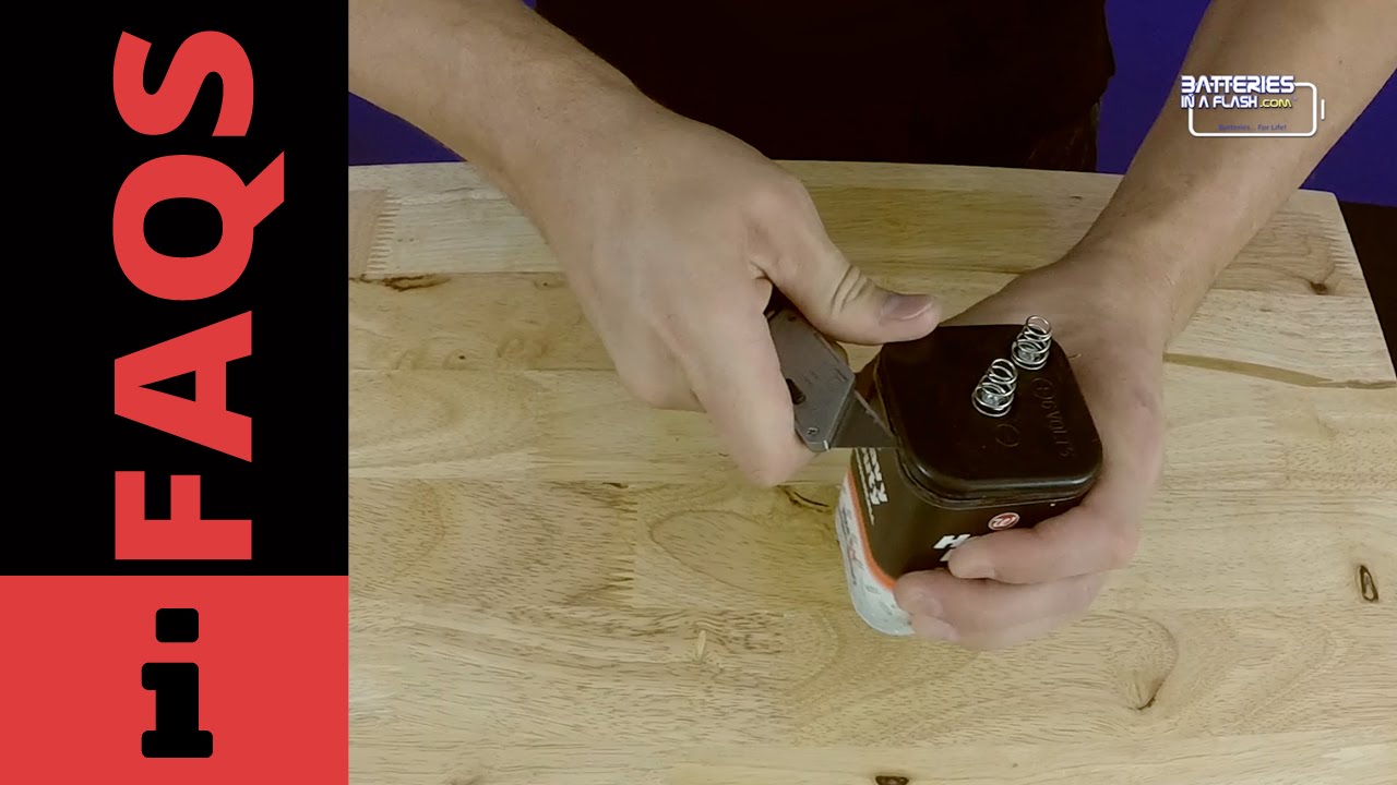 Battery Hacking 4 Different Brands of 6V Lantern Batteries for AA Batteries