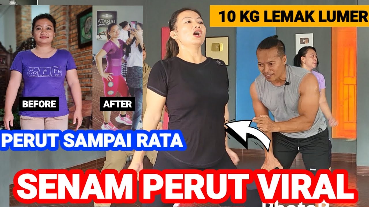 SENAM PERUT VIRAL | HANCURKAN 10 KG LEMAK PERUT