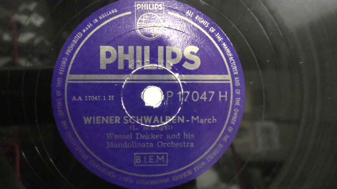 Wessel Dekker: Wiener schwalben. (1951).