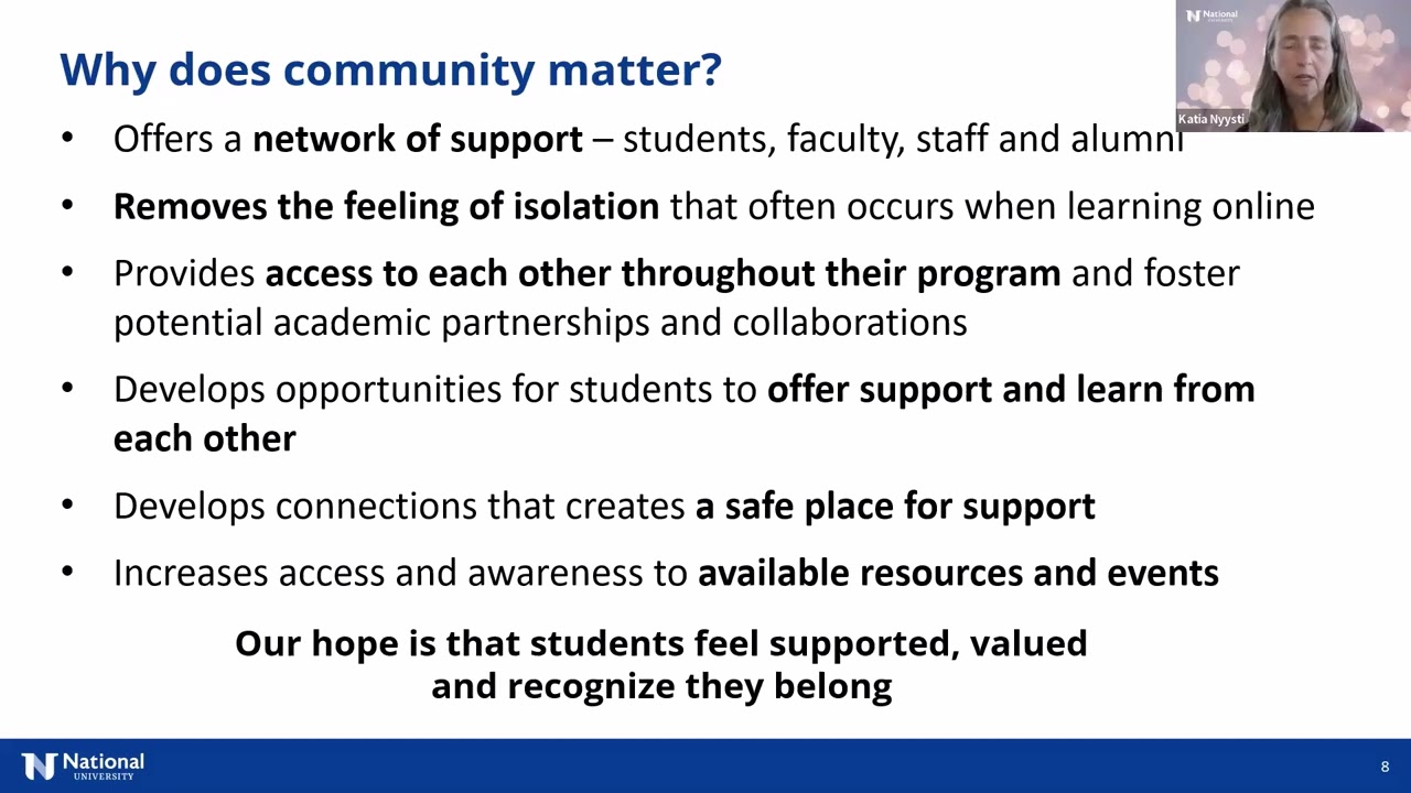 Finding Support and Connection in the NU Commons- 05/19/25