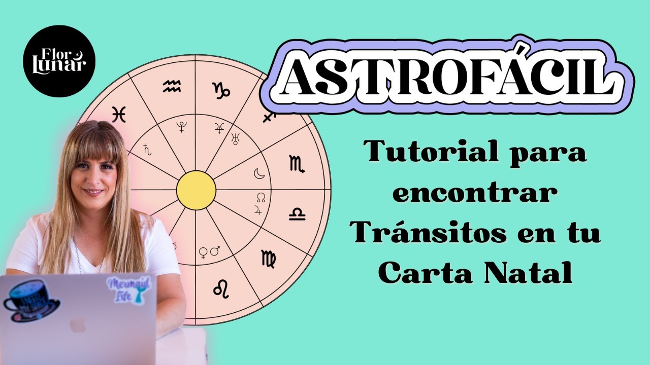 Tutorial Como encontrar tránsitos en tu carta natal - Astro Facil