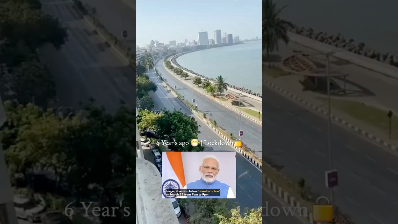 22 March 2020 : 6 year&rsquo;s ago - Corona and Lockdown😷😥 #corona #mumbai #lockdown #narendramodi