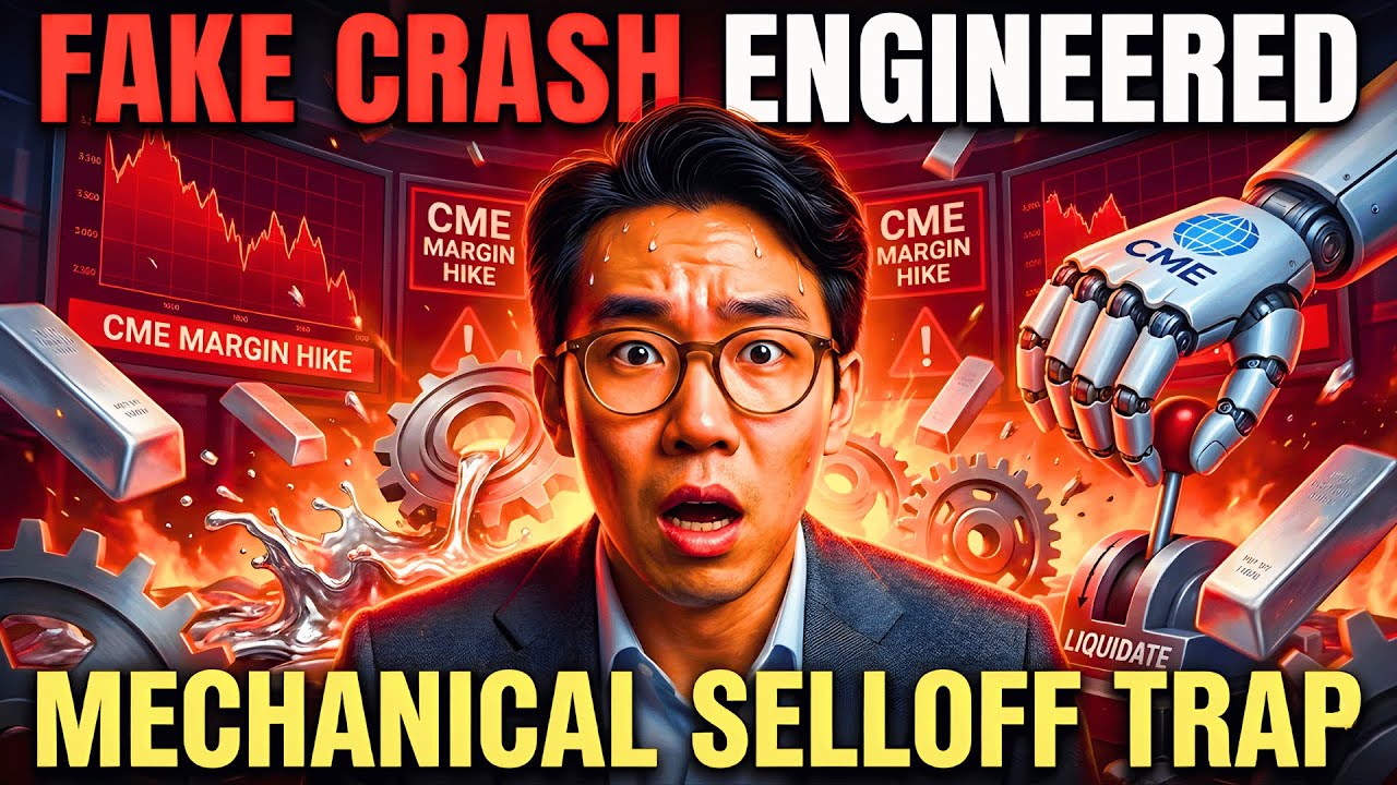 MARGIN MANIPULATION EXPOSED: How CME's 76% Hike Triggered Fake Silver Crash