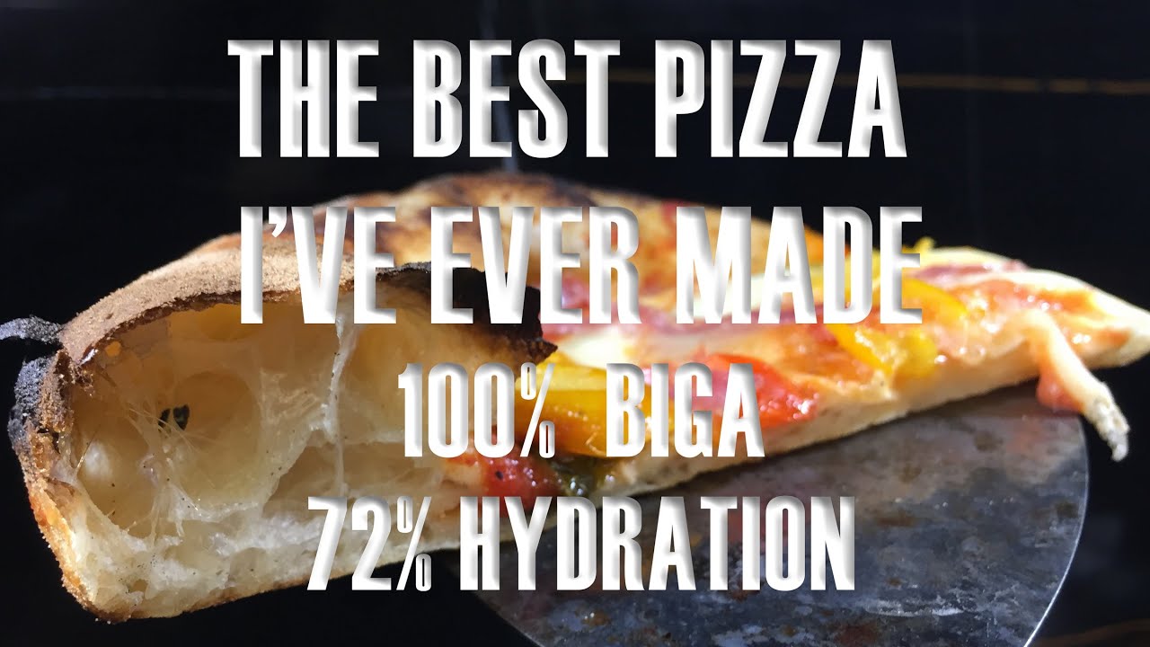 The Best Pizza I've Ever Made - Biga 100% No Stress (di #RobertoSusta) Pizza Canotto Homemade