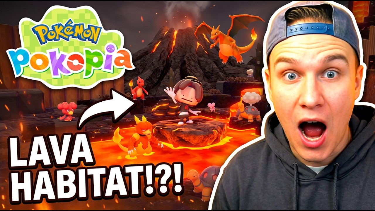This Pokopia Volcano Build is INSANE!?!