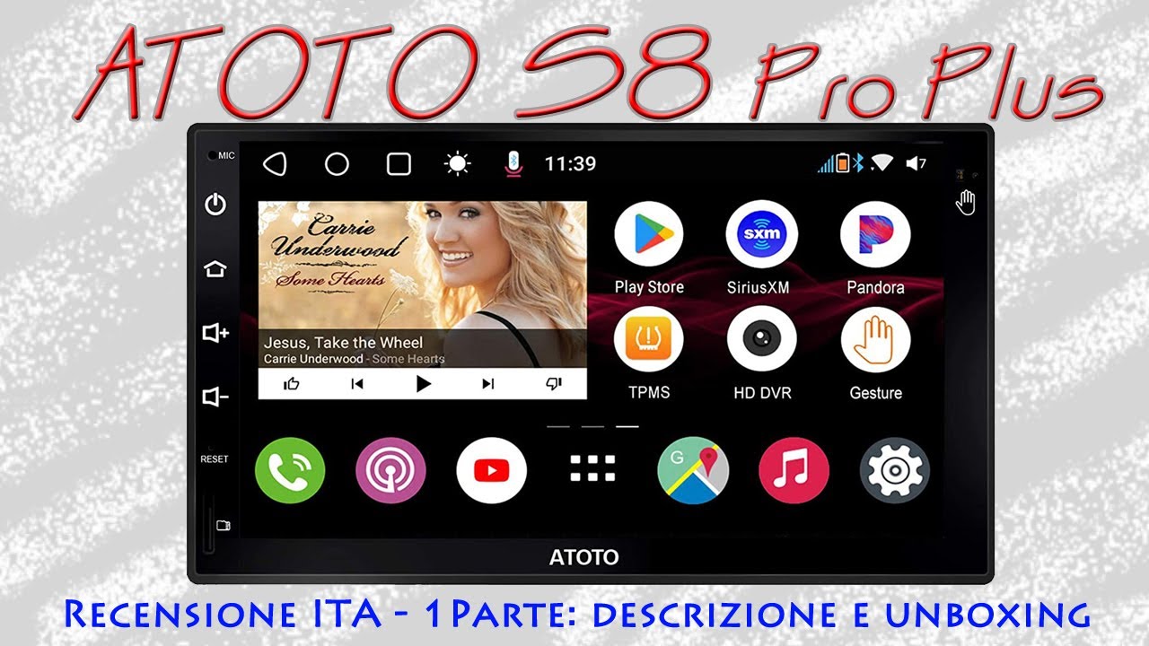 Recensione stereo android ATOTO S8 PRO PLUS - Parte 1: descrizione e caratteristiche