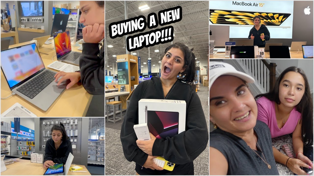 Buying a new Laptop!!!vlog
