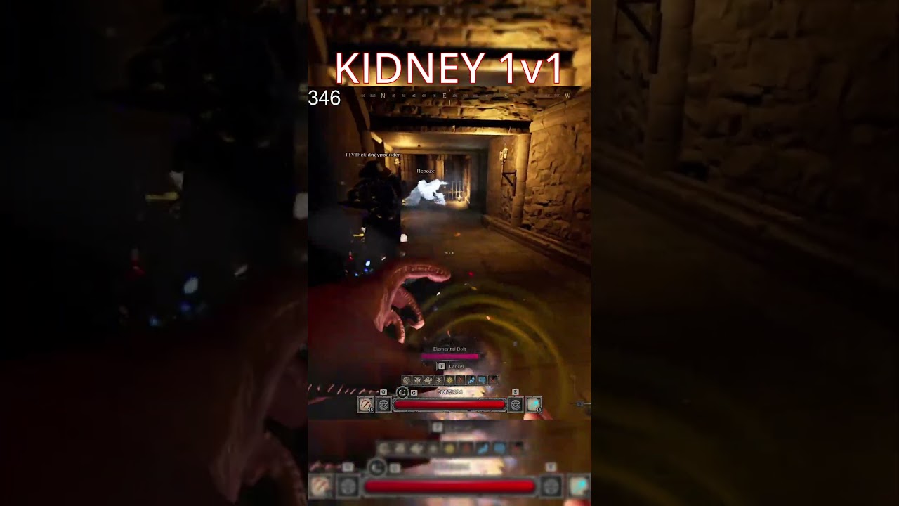 TheKidneyPounder 1v1 | Dark and Darker #gaming #highlights #funny #pvp #shorts #dnd #new