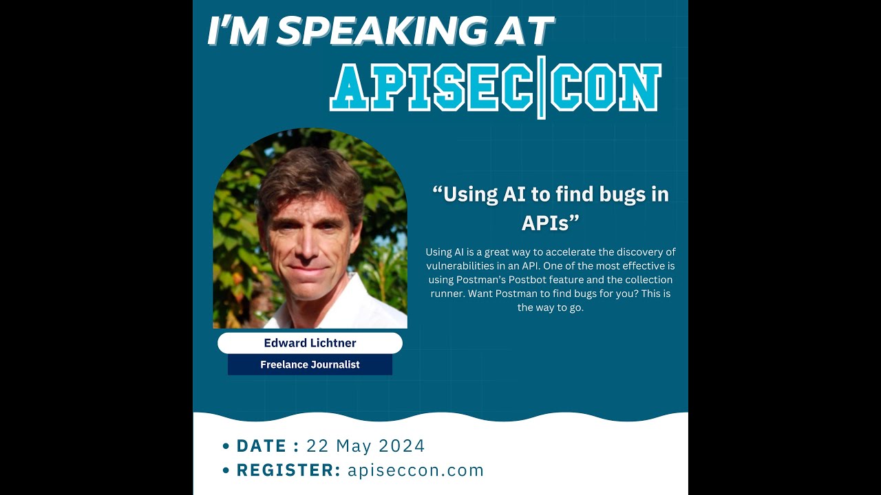 APISEC|CON: Using AI to Find Bugs in APIs w/ Edward Lichtner