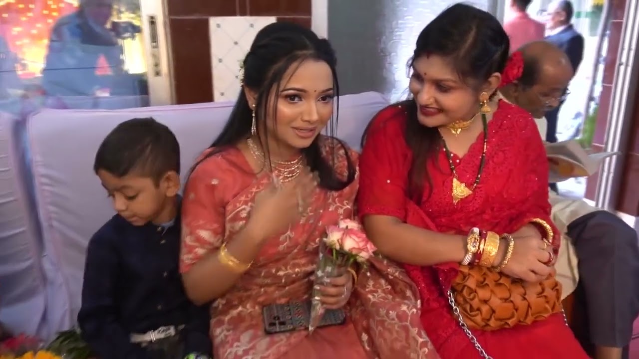 Raj & Bithi's Ashirbad Video part- 1