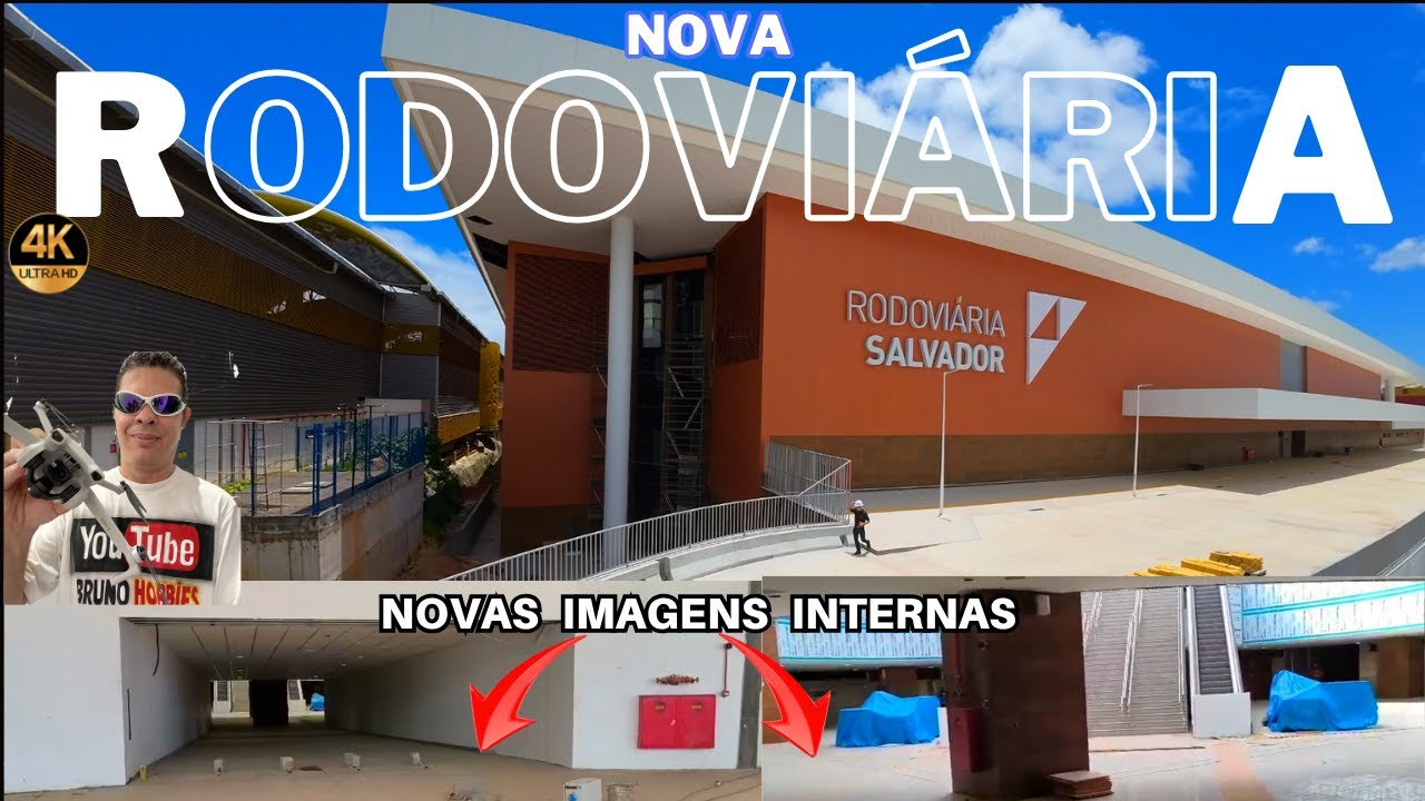 OBRA :A NOVA RODOVIÁRIA DE SALVADOR-VEJA COMO ESTÃO AS OBRAS!ATUALIZAÇÔES:19/11/25#rodoviária #obra