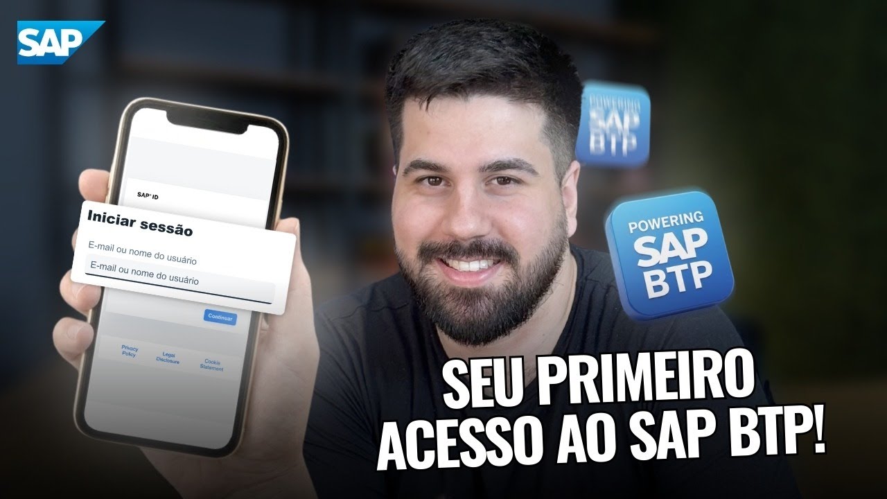 # LIVE 9 | START SAP - PRIMEIRO PROJETO SAP: Seu primeiro acesso ao SAP BTP
