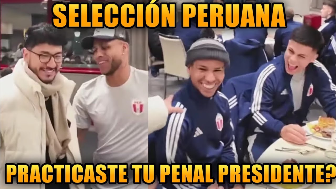 ZEIN se REUNE con sus JUGADORES de PERU en ITALIA
