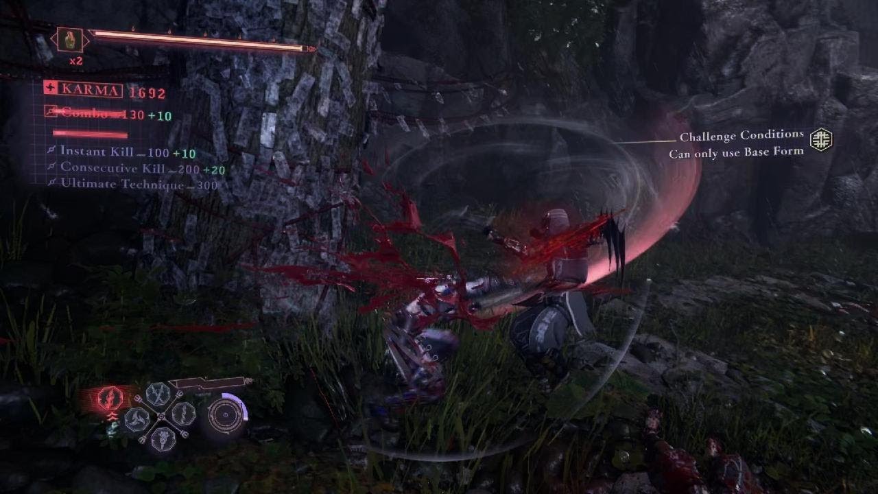 NINJA GAIDEN 4 Combat Trial 4 95k Karma (kinda boring)