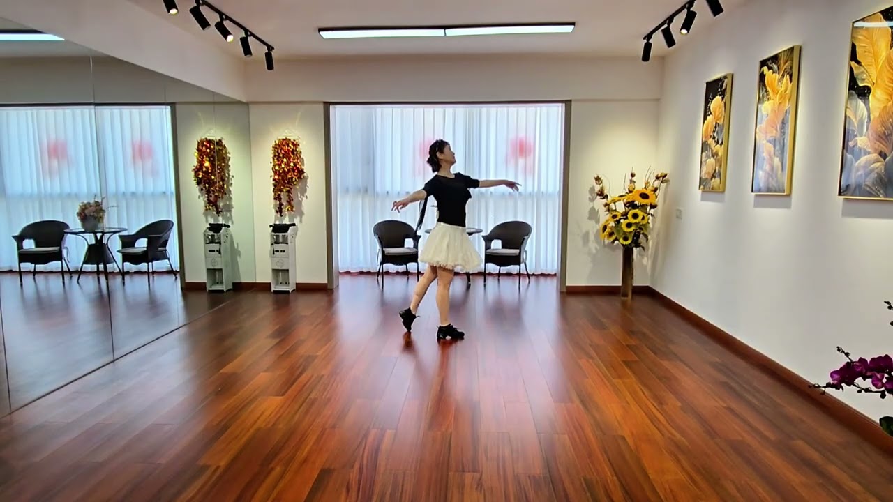 Memories of Fragrance Line Dance Demo