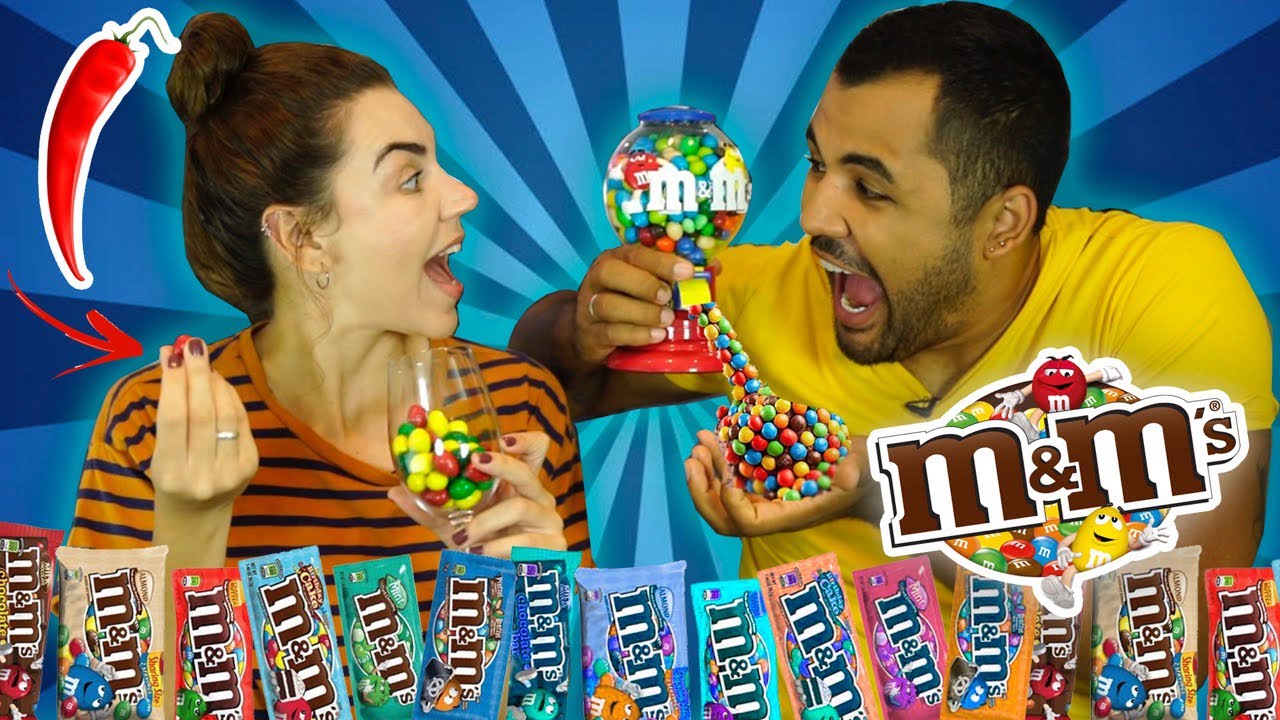 NÃO ESCOLHA O M&M ERRADO! (SABOR PIMENTA)