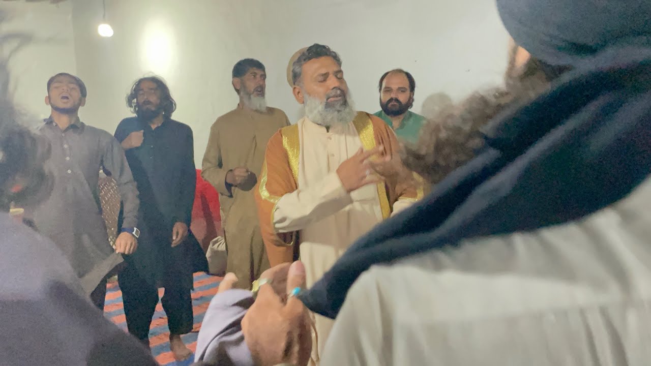 حاجی فقیر لعل ملنگ محمد اسرار چمکنی شریف سلسلہ عالیہ نقشبندیہ طیفوریہ بنوریہ الشطار یہ شریف محفل ذکر