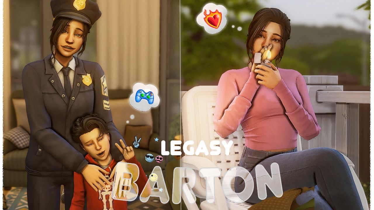 В своём доме и дышится легче ✨ | Династия Бартон | The Sims 4 Legacy