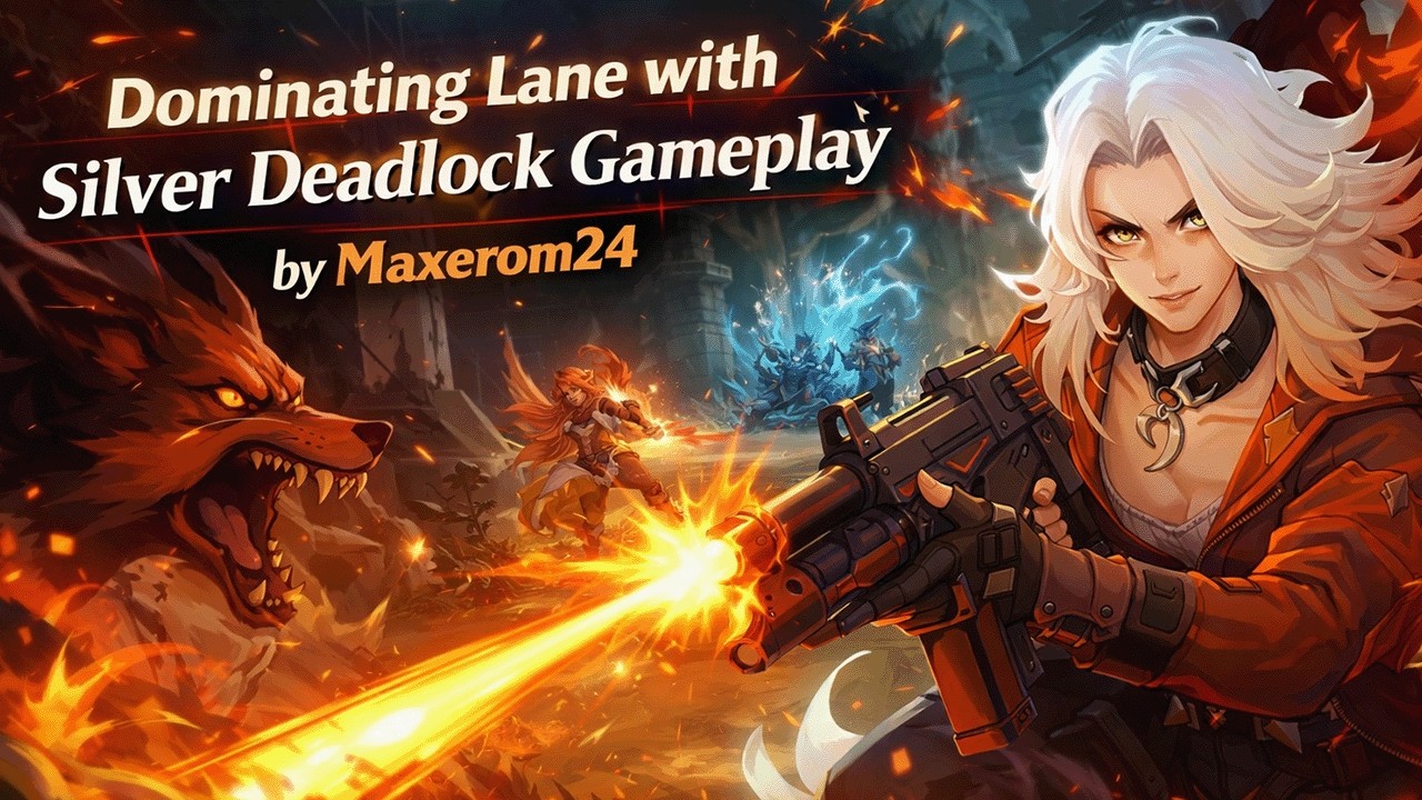 Dominating Lane with Silver Deadlock Gameplay