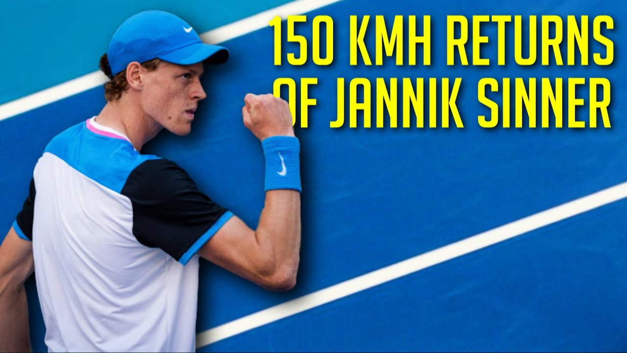 Jannik Sinner - 50 Ridiculously Good Returns