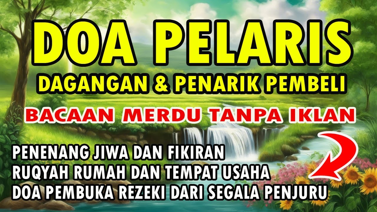 DOA PELARIS DAGANGAN DAN PENARIK PEMBELI