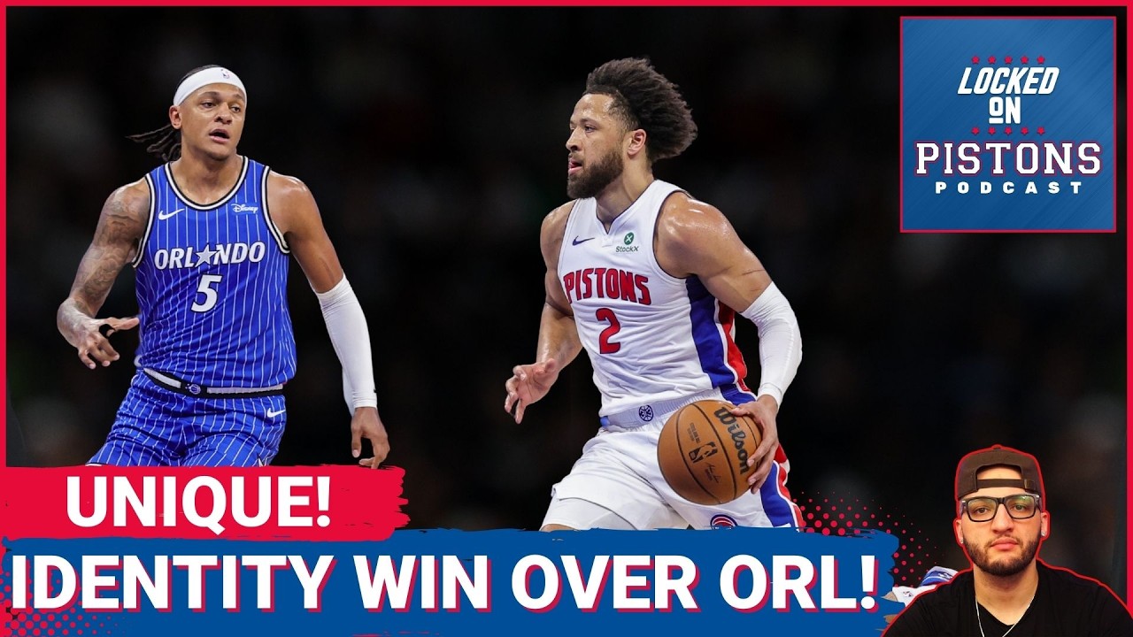 IDENTITY: Detroit Pistons DISMANTLE Orlando Magic DESPITE Making Only Four Threes!