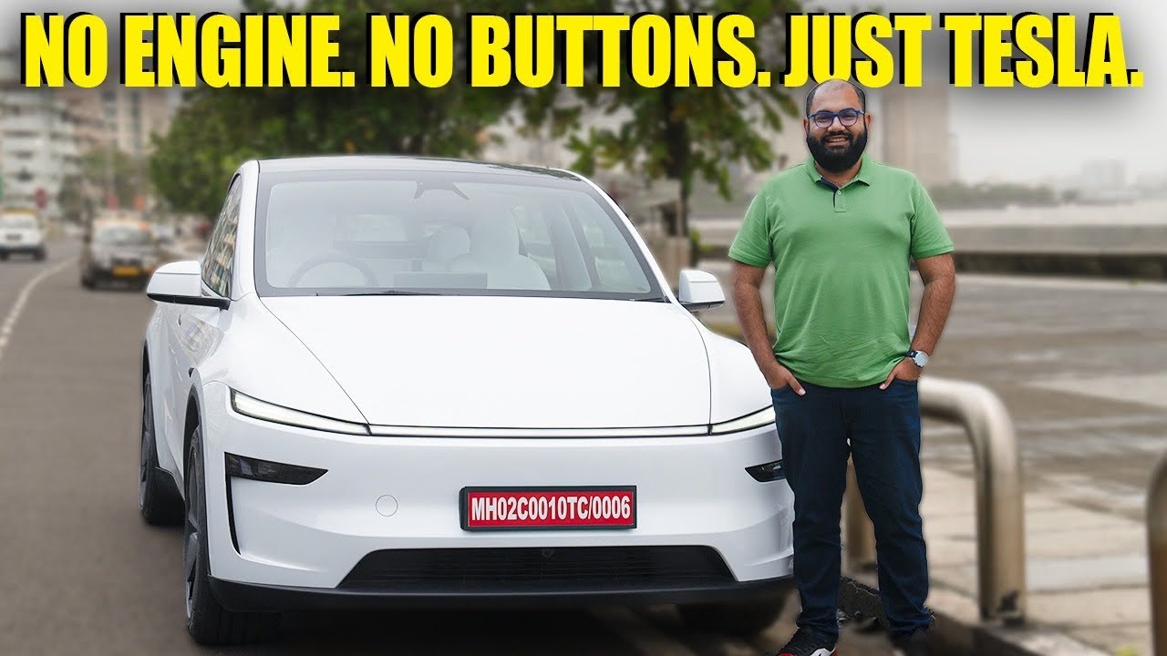 Tesla Model Y Review - 500 KM Range - Rs. 63 Lakh! | @MotorBeam