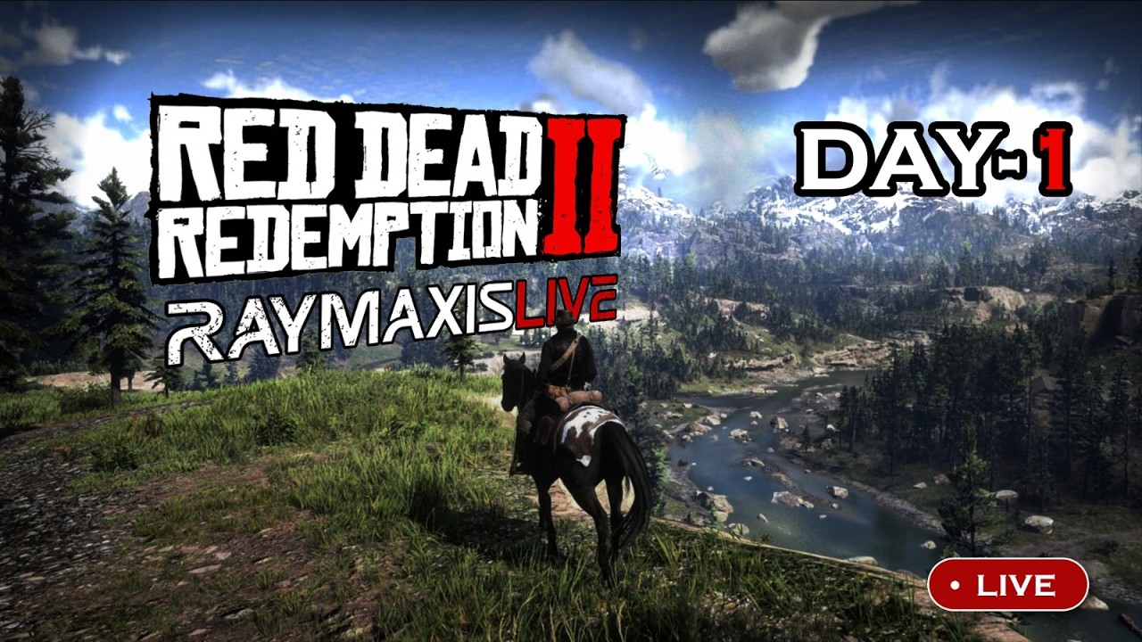 FIRST DAY WITH ARTHUR MORGAN IN RDR 2 #live #reddeadredemption2 #gaming