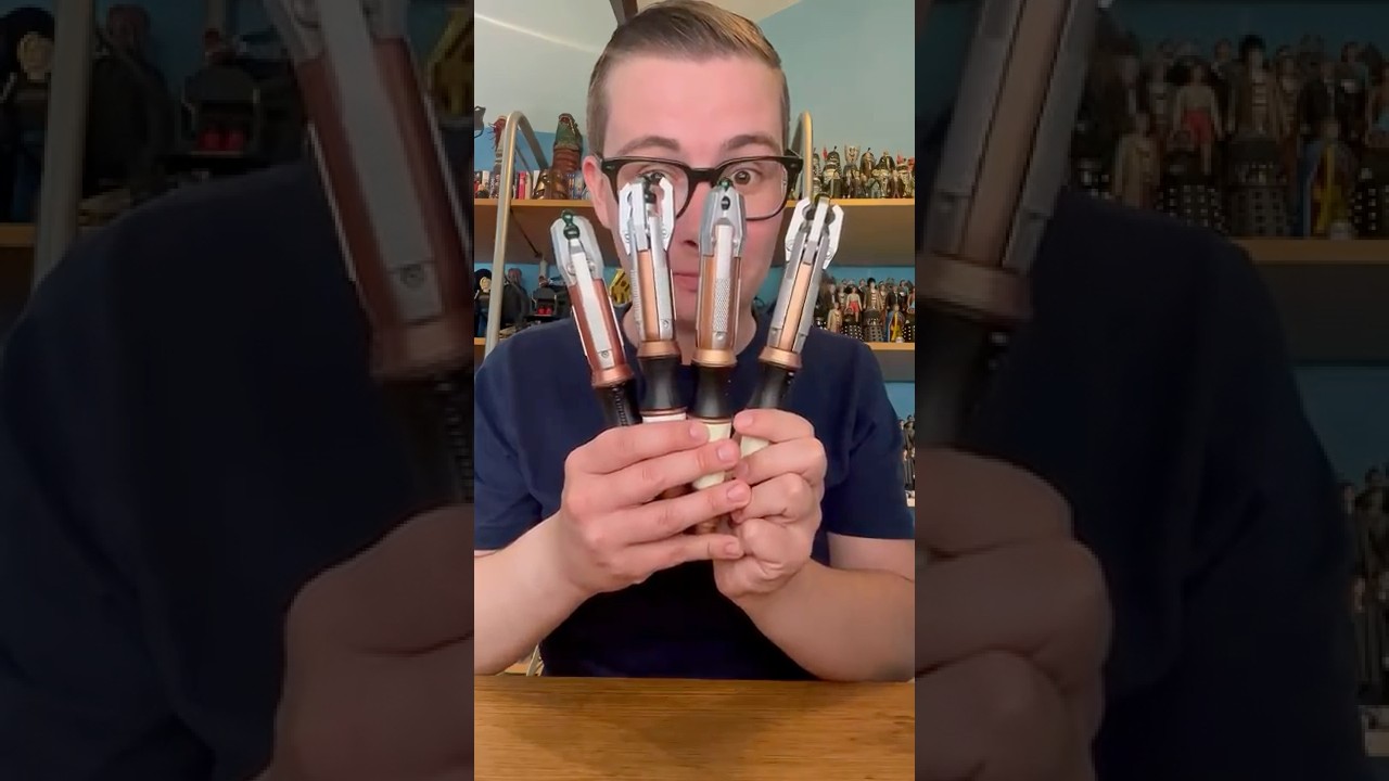 Варианты звуковой отвёртки Одиннадцатого/Двенадцатого Доктора! #doctorwho #drwho #sonicscrewdriver