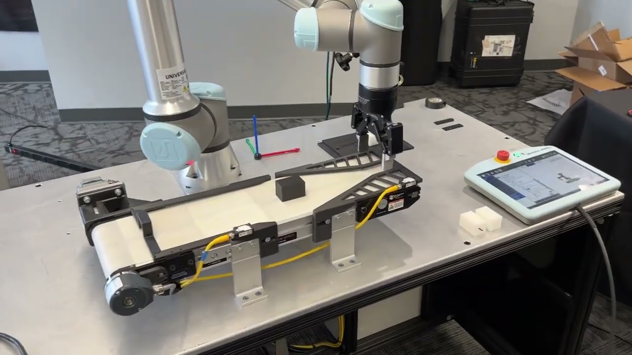 COGNEX IS3800 integrated with UR5E from Universal Robots