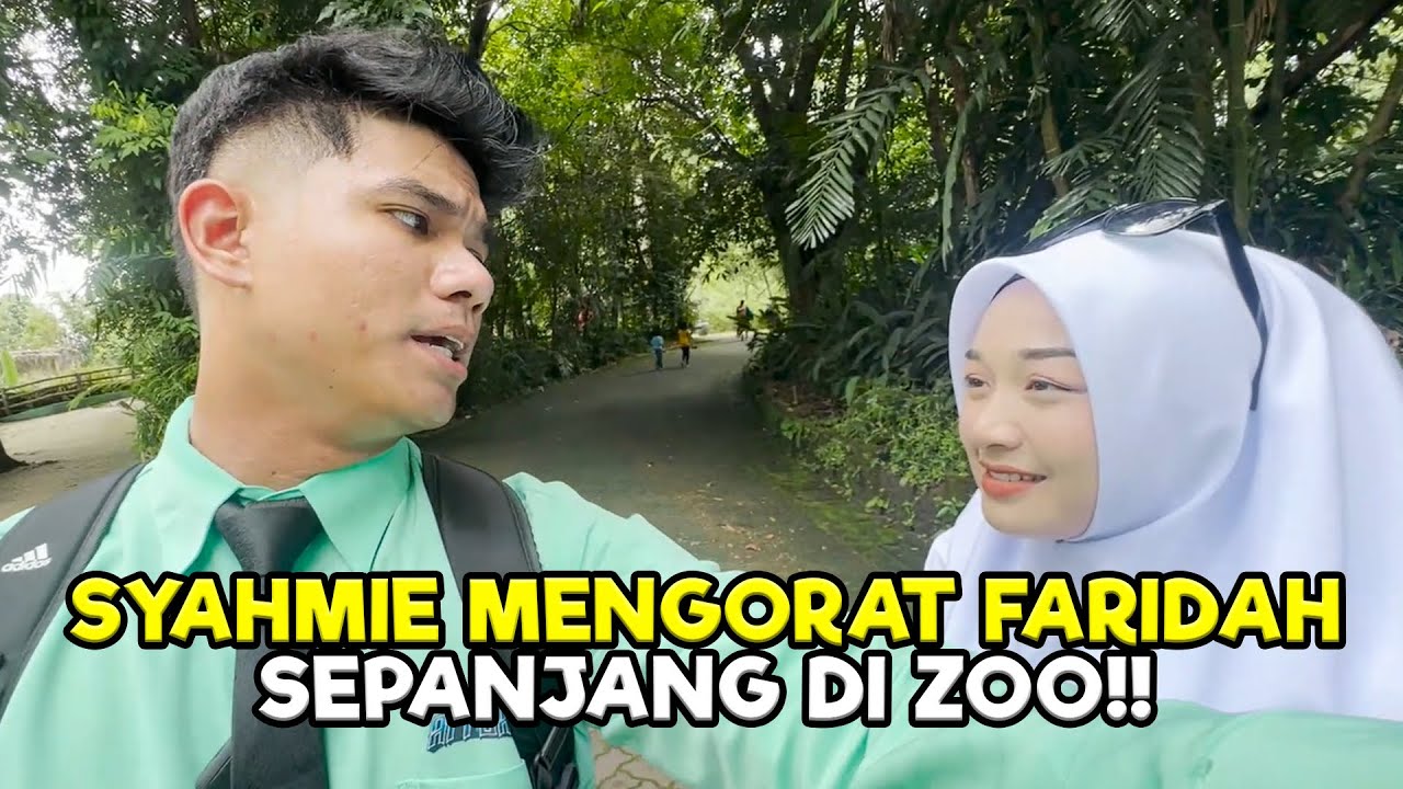 SYAHMIE TEMAN FARIDAH SEPANJANG HARI DI ZOO??? FARIDAH BAHAGIA SEPANJANG DI ZOO!!!